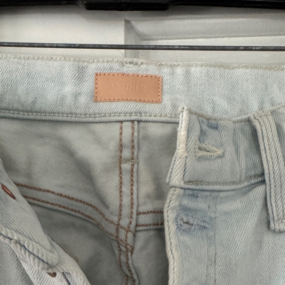 MOTHER Light Blue Denim Jeans